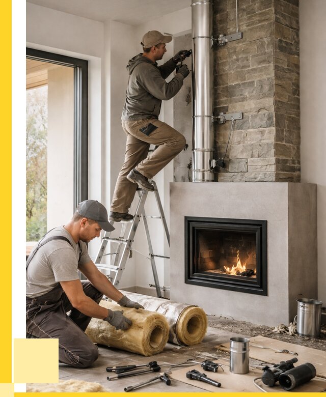 Монтаж дымоходов для каминов в Орле от 15186 р. ЭриданОрл