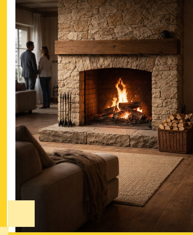 Открытые камины под ключ в Орле от 151860 р. ЭриданОрл