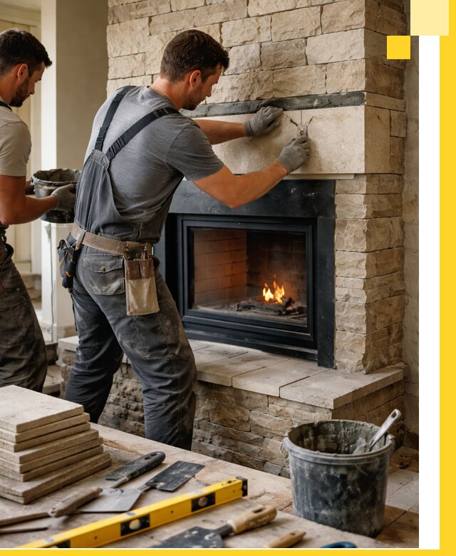 Проектирование и установка открытых каминов в Орле