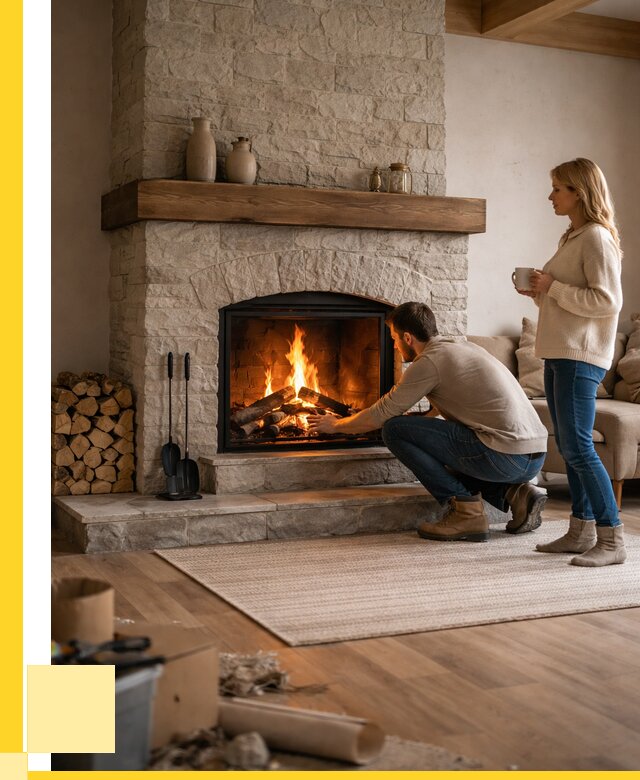 Камины для загородного дома в Орле от 354340 р., ЭриданОрл