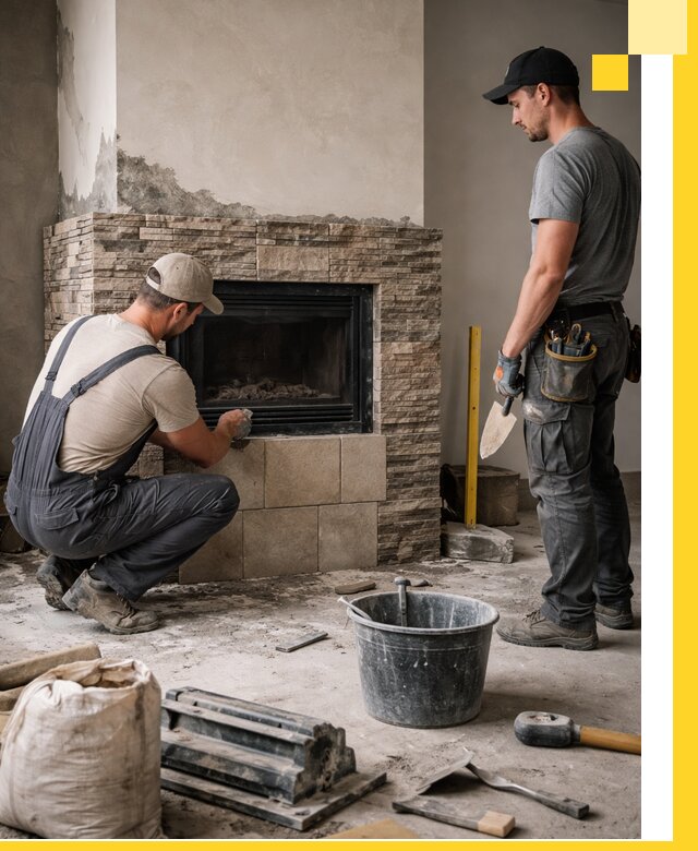 Камины под ключ в Орле: проект, изготовление и монтаж