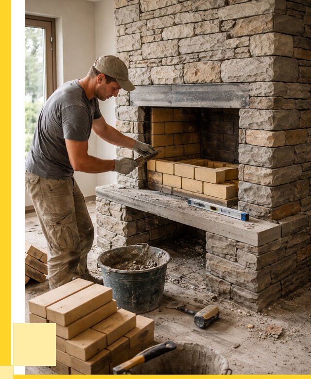 Кладка каминов и камина в Орле от 25310 р. ЭриданОрл