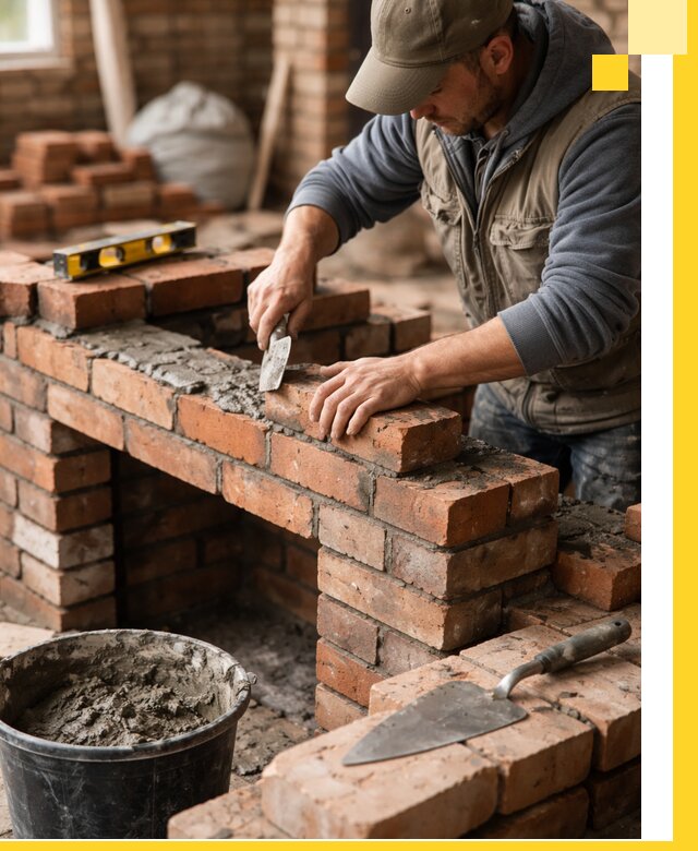 Кладка каминов под ключ в Орле профессиональная отделка и монтаж