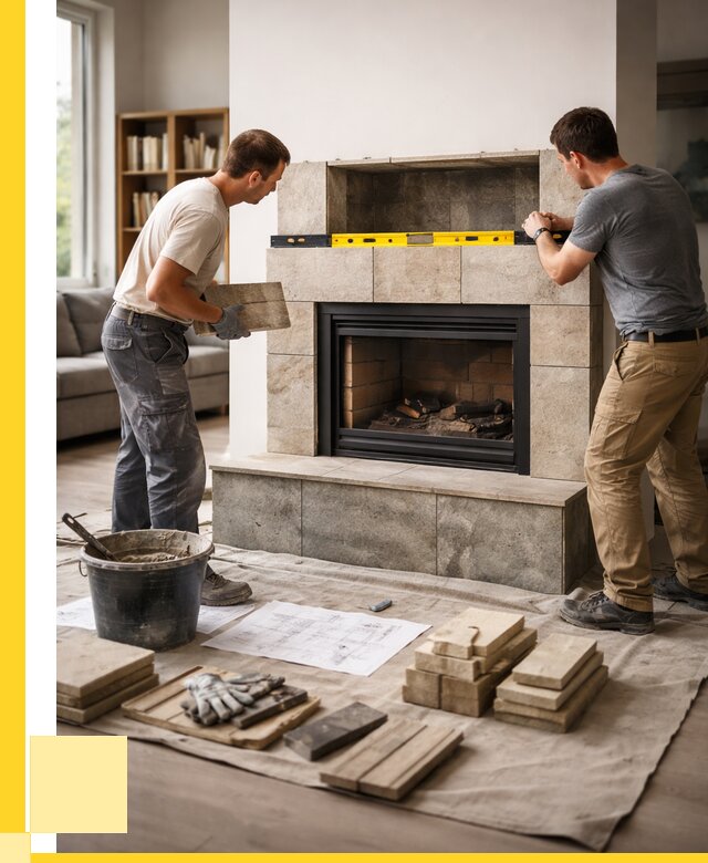 Монтаж каминов и установка в Орле от 45558 р. | ЭриданОрл