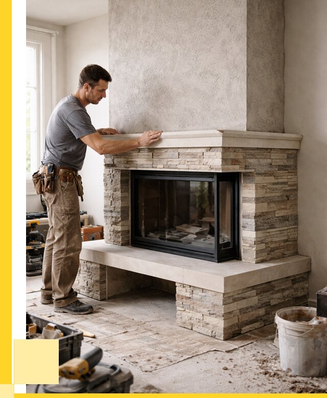 Изготовление каминов под ключ в Орле от 151860 р. | ЭриданОрл