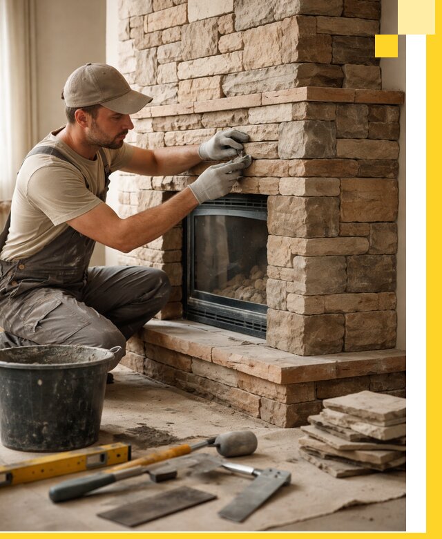 Проектирование и установка печей-каминов под ключ в Орле