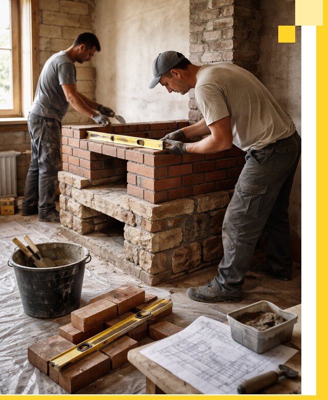 Изготовление и установка печей под ключ в Орле с гарантией