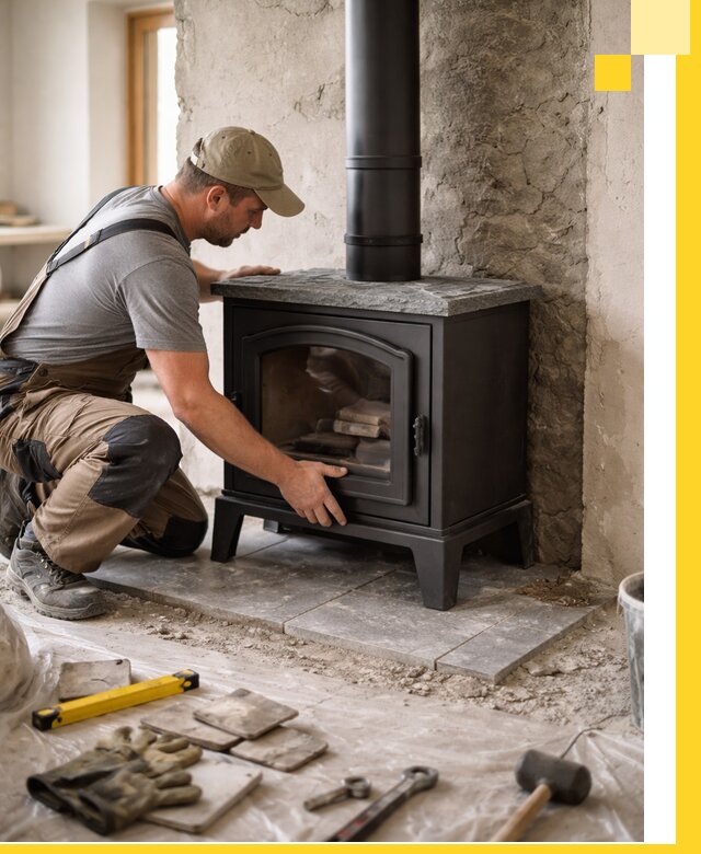 Профессиональный монтаж печей и каминов в Орле под ключ