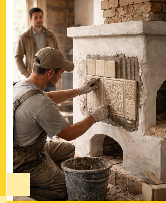 Отделка печей и банных печей в Орле от 35434 р. | ЭриданОрл