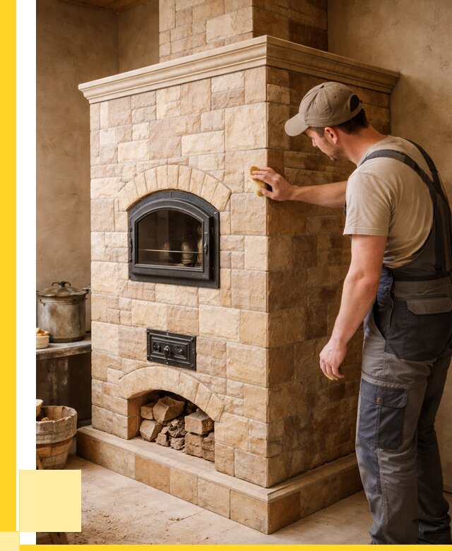 Облицовка печей в Орле от 4556 р. под ключ | ЭриданОрл