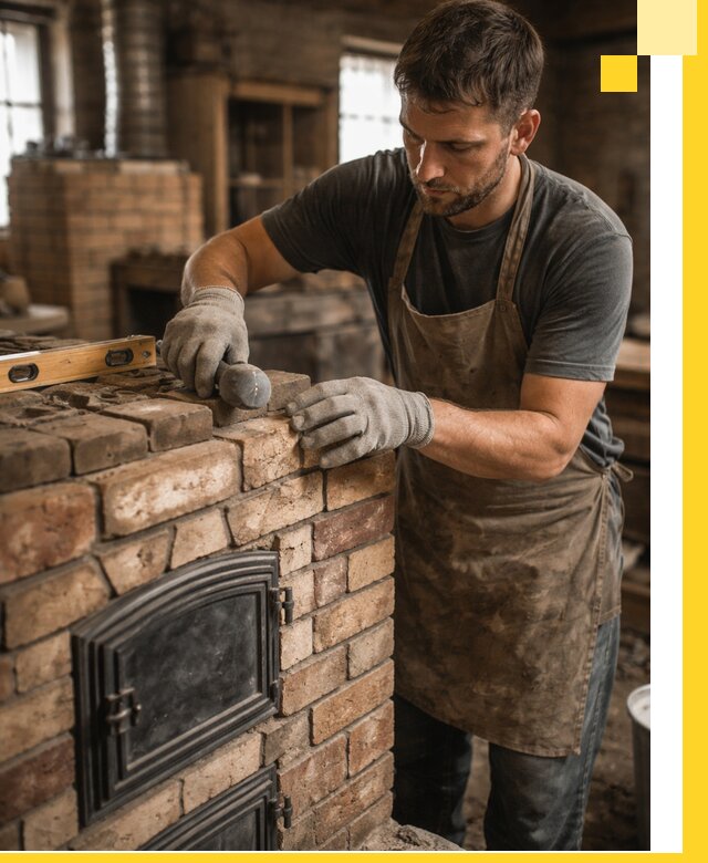 Изготовление печей на заказ в Орле с проектом и монтажом