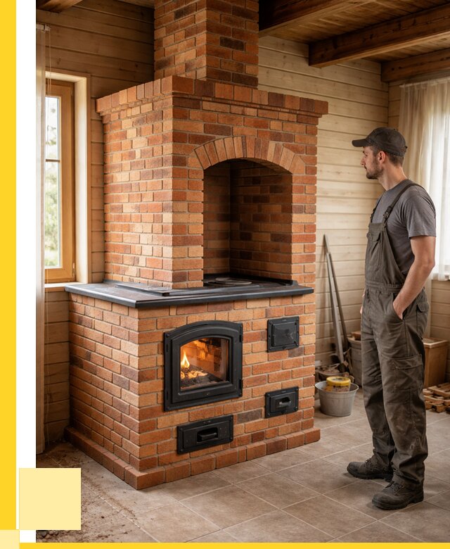 Кирпичные печи в Орле: купить от 151860 р. | ЭриданОрл