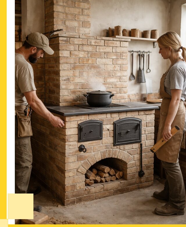 Варочно отопительные печи в Орле от 91116 р. | ЭриданОрл