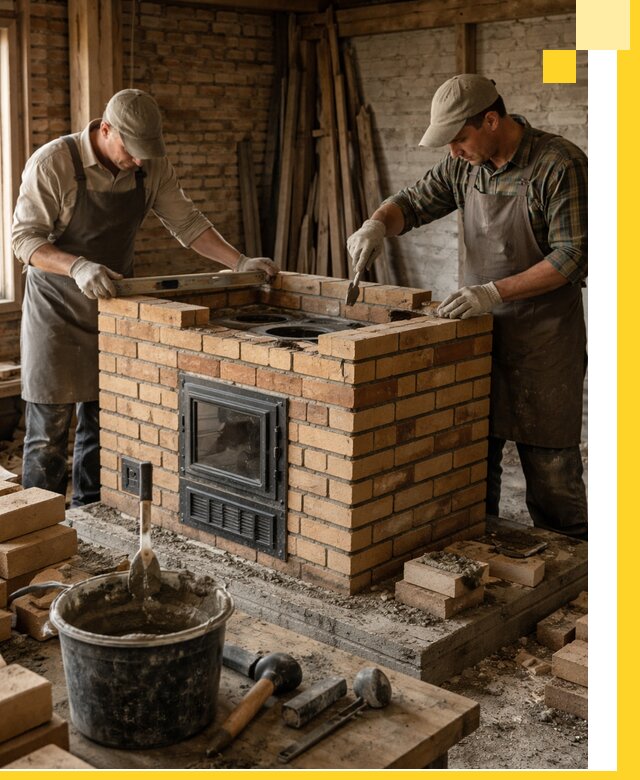 Изготовление и установка варочных печей под ключ в Орле