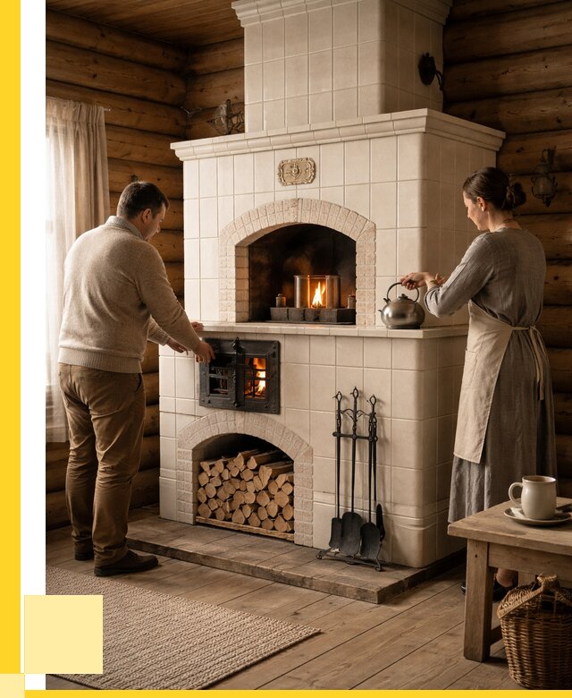 Русские печи в Орле: установка от 151860 р. ЭриданОрл