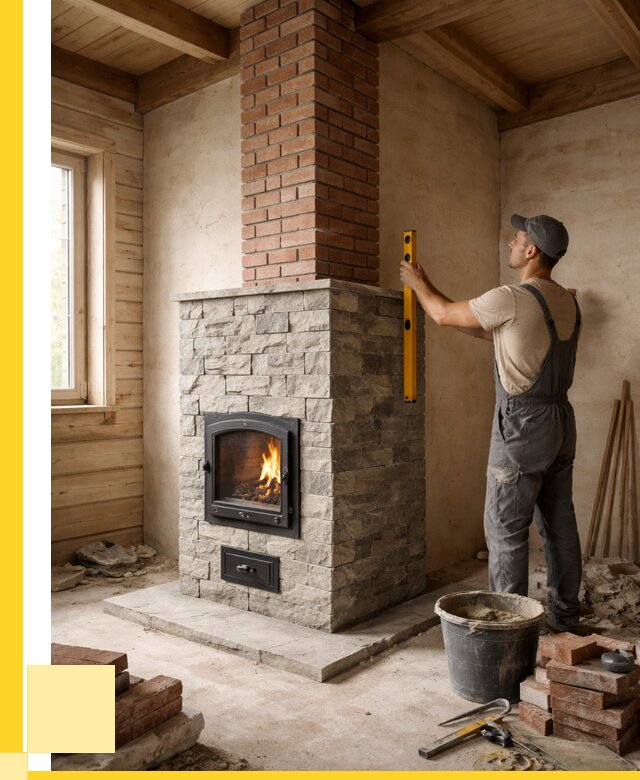 Печи и дымоходы под ключ в Орле от 45558 р., ЭриданОрл