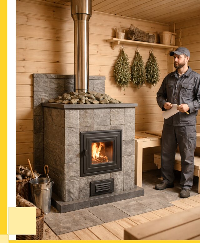 Печи для бани под ключ в Орле от 121488 р. | ЭриданОрл