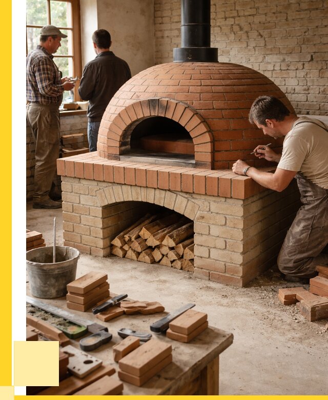 Помпейская печь дровяная для пиццы в Орле | ЭриданОрл от 202480 р.