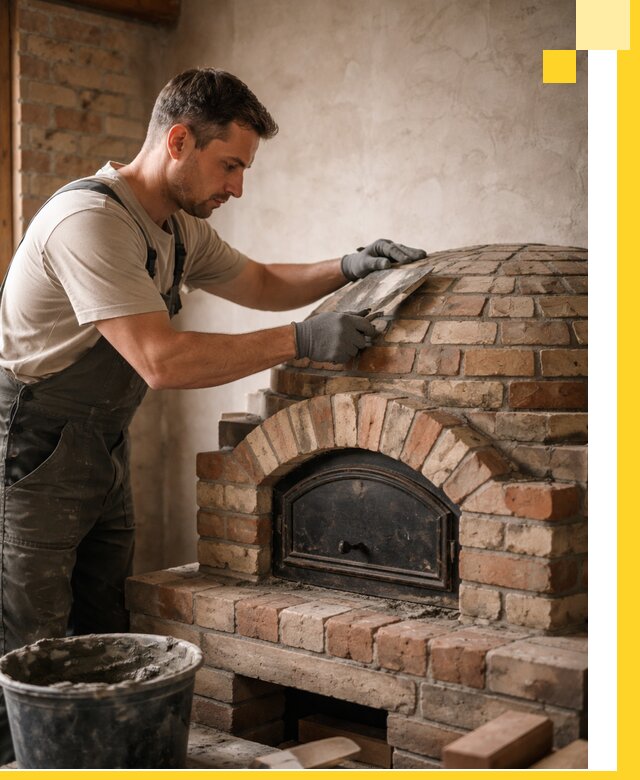 Изготовление и монтаж помпейских печей на заказ в Орле