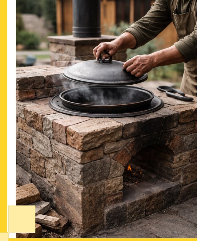 Печи для казана в Орле по цене от 18223 р. | ЭриданОрл