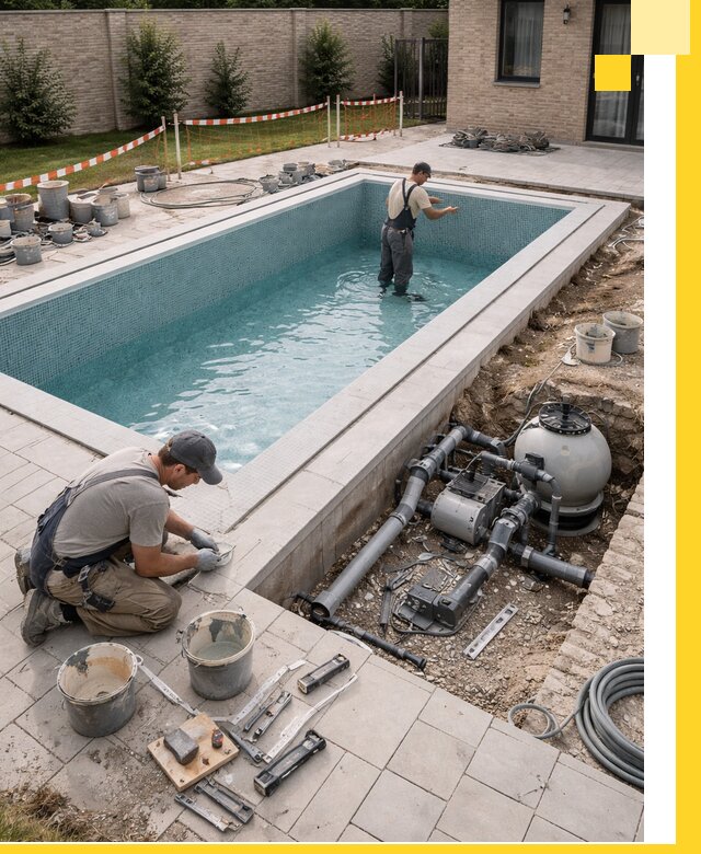 Строительство бассейнов под ключ в Орле: проекты и монтаж