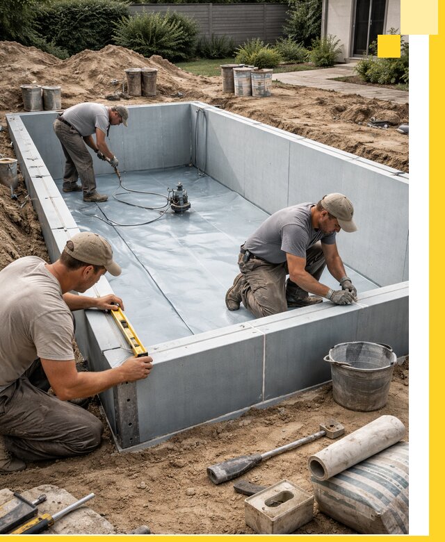 Профессиональный монтаж бассейнов под ключ в Орле с гарантией