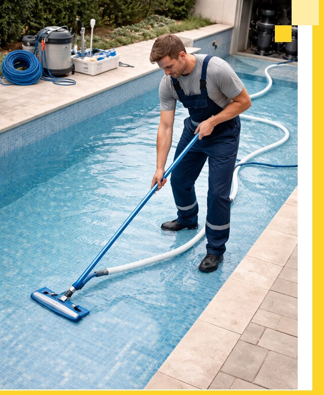 Профессиональная чистка бассейнов и фильтров в Орле под ключ