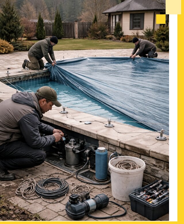 Консервация бассейнов в Орле: подготовка к длительному хранению