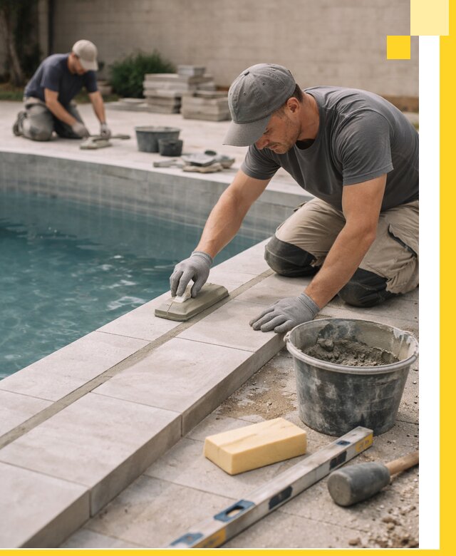 Отделка бассейнов в Орле: декоративная отделка и гидроизоляция