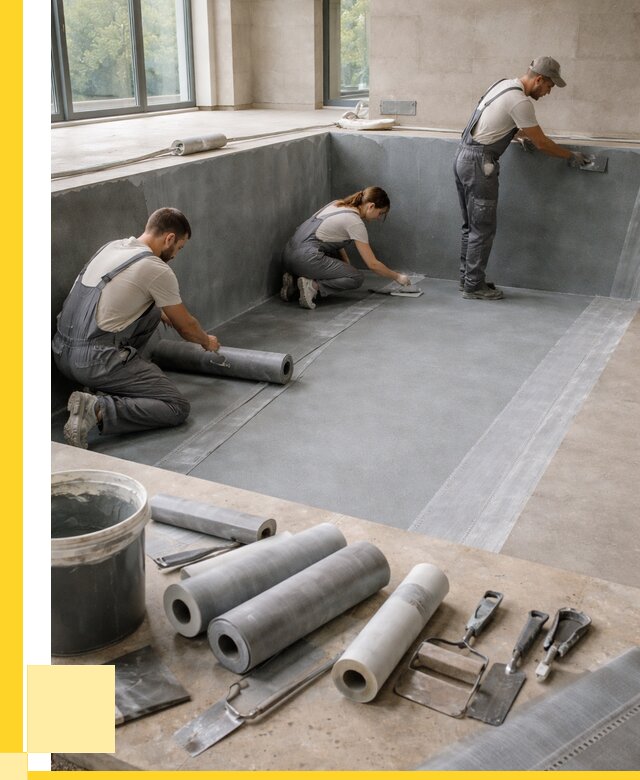 Гидроизоляция бассейнов в Орле от 2025 р., ЭриданОрл