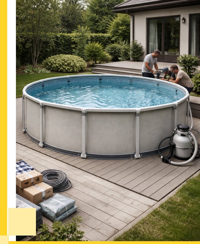 Купить каркасные бассейны в Орле от 45558 р. | ЭриданОрл