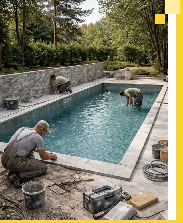 Проектирование и строительство частных бассейнов в Орле