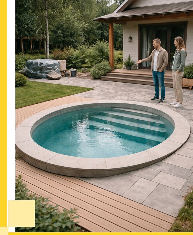 Бассейн на даче под ключ в Орле от 202480 р., ЭриданОрл