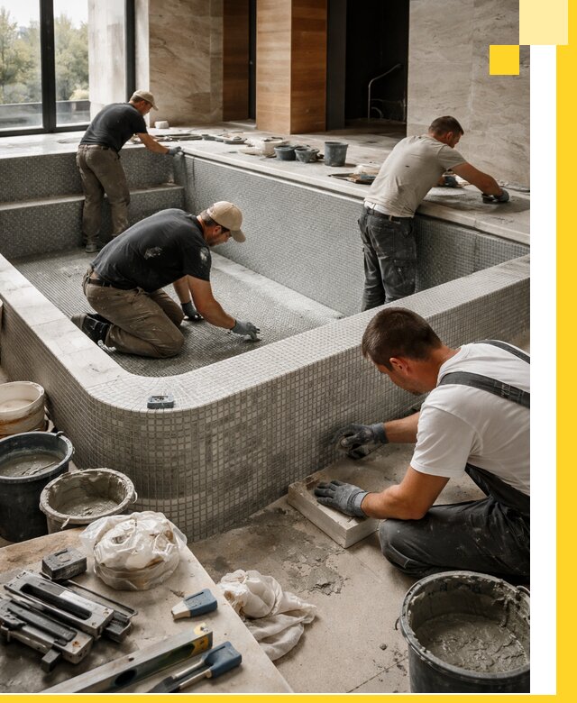 Строительство и установка СПА бассейнов под ключ в Орле