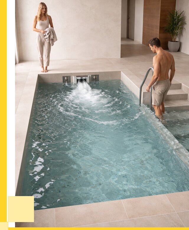 Бассейн с противотоком в Орле от 253100 р. | ЭриданОрл