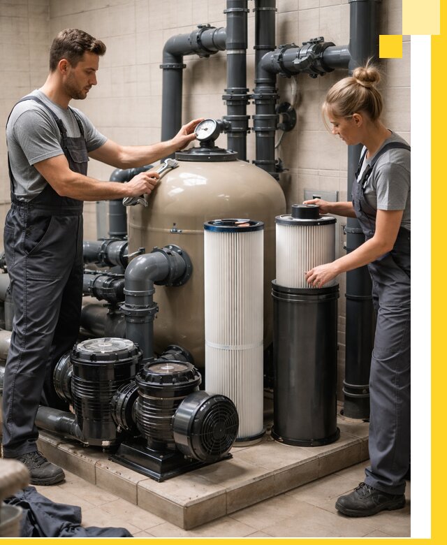 Фильтры и системы фильтрации для бассейнов в Орле