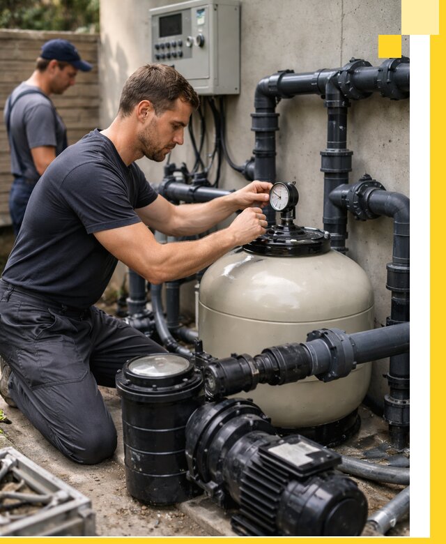 Поставка и монтаж фильтровального оборудования для бассейнов в Орле