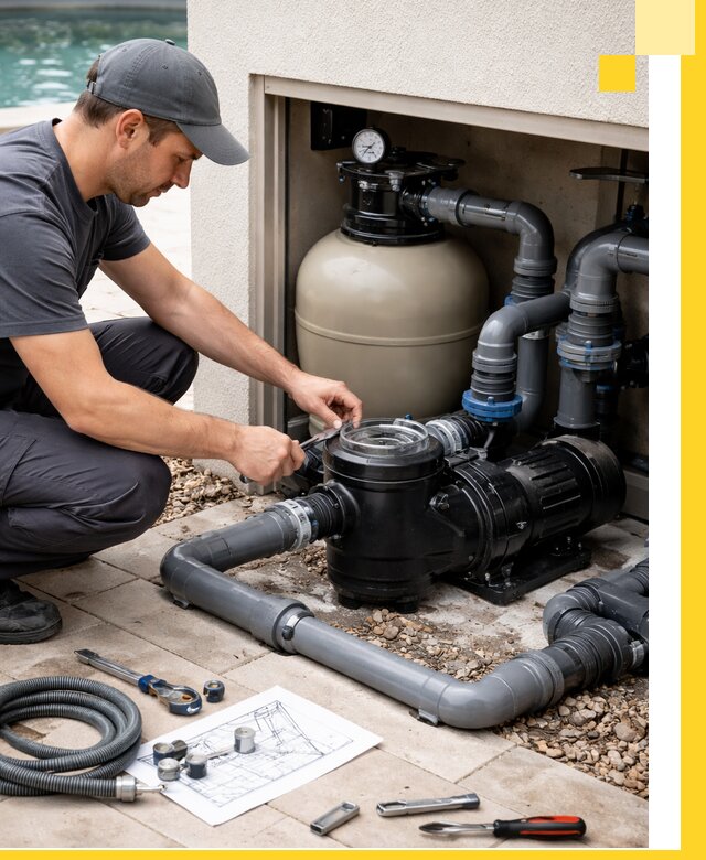 Поставка, монтаж и сервис насосов для бассейнов в Орле