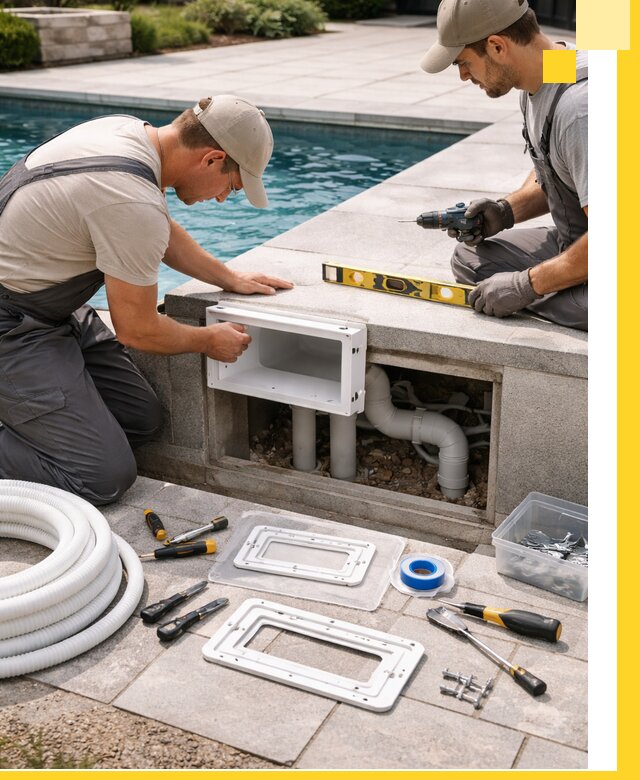 Поставка и установка скиммеров для бассейнов в Орле