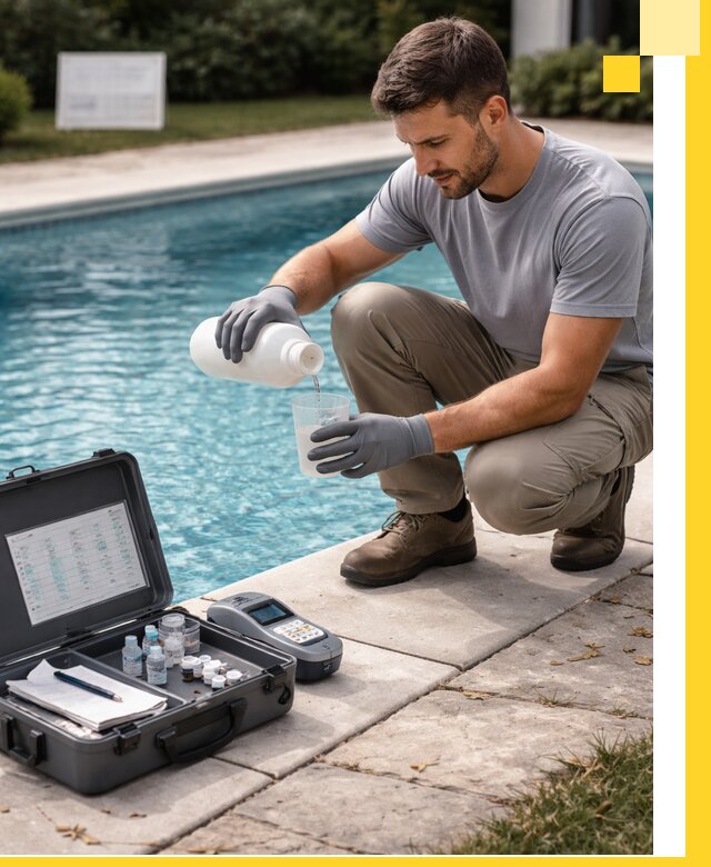 Профессиональная дезинфекция воды в бассейне в Орле