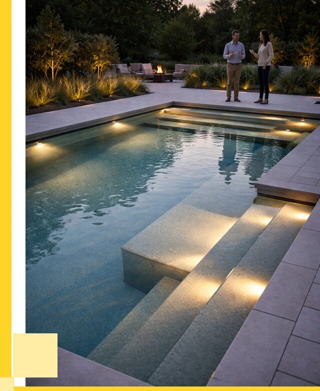 Освещение бассейнов в Орле под ключ от 25310 р. | ЭриданОрл