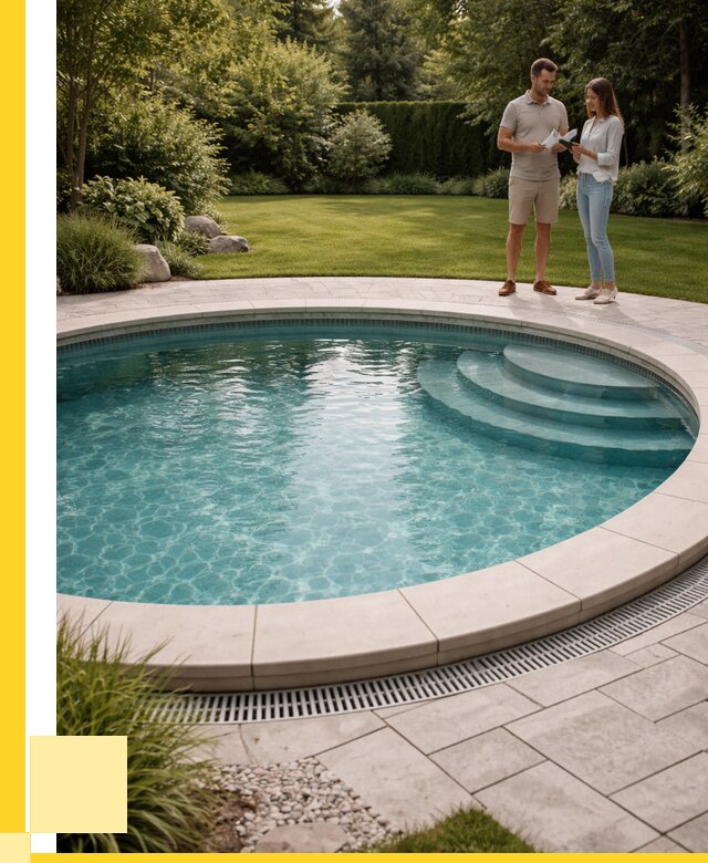 Круглые каркасные бассейны купить в Орле от 253100 р. | ЭриданОрл