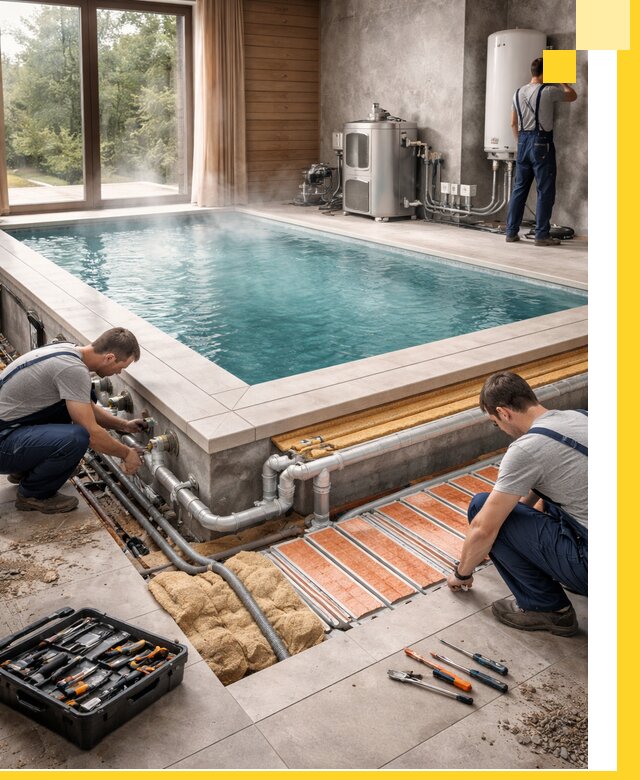 Проектирование и строительство тёплых бассейнов в Орле