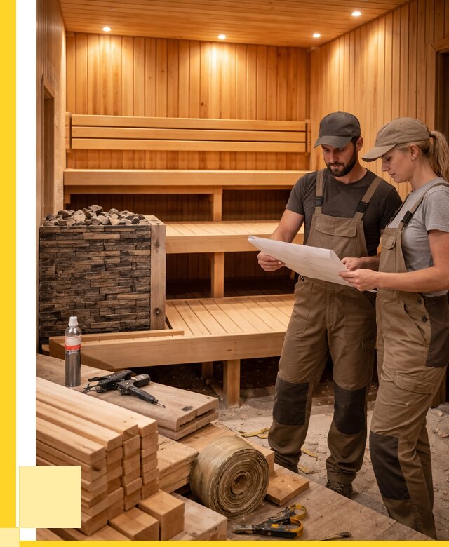 Строительство саун в Орле под ключ от 253100 р., ЭриданОрл