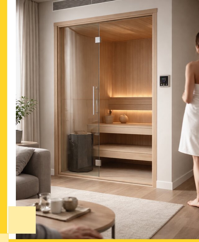 Сауна в квартире под ключ в Орле от 121488 р. ЭриданОрл