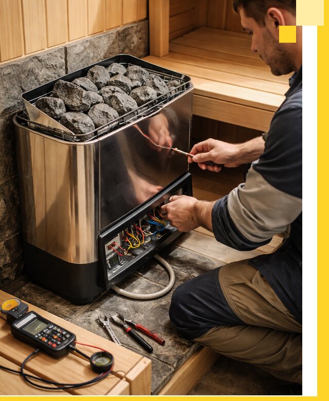 Продажа и установка электрокаменок для саун в Орле