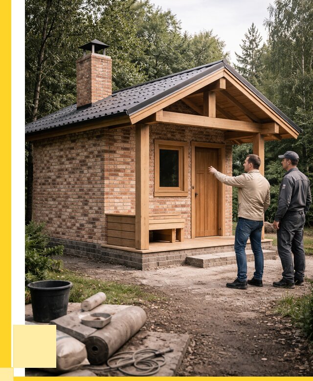 Кирпичные бани и печи в Орле от 354340 р. | ЭриданОрл