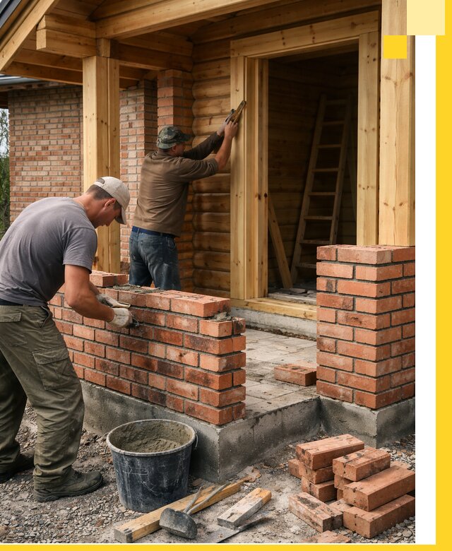 Строительство кирпичных бань под ключ в Орле с гарантией качества