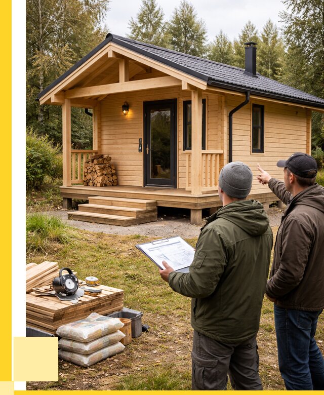 Каркасные бани под ключ в Орле от 303720 р. | ЭриданОрл