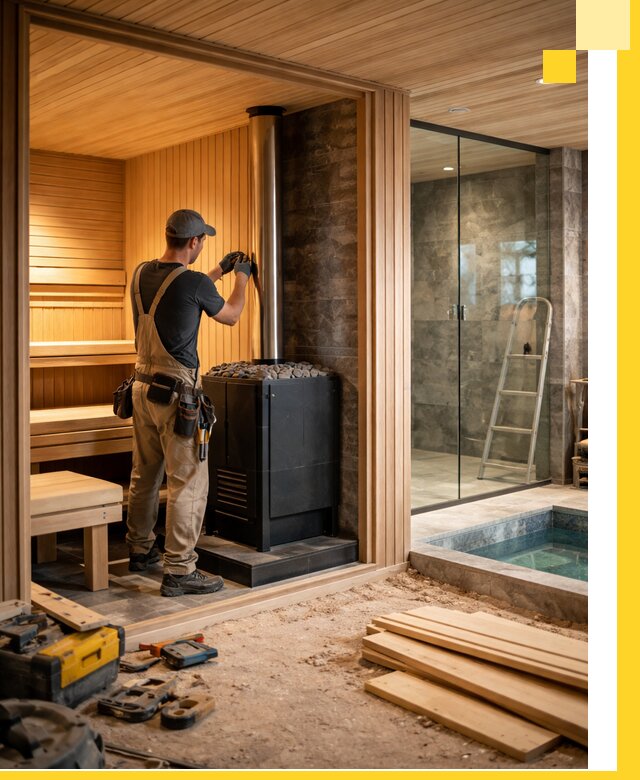 Полное строительство банных комплексов под ключ в Орле